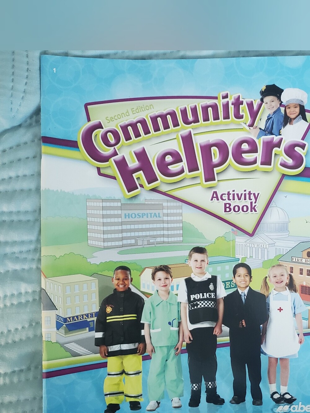 Community Helpers Activity Book - Purple & Blue - Abeka